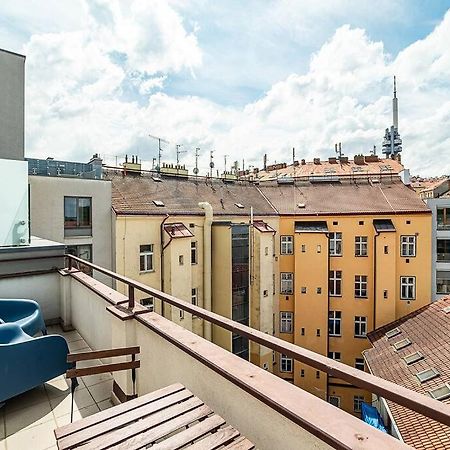 Cosy Studio With Terrace By Tram Praha Eksteriør bilde